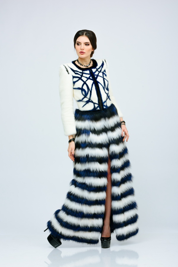 Меховое пальто ПТ5-040