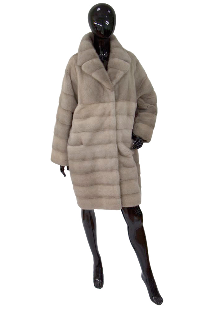 Полупальто из норки ПП4-146