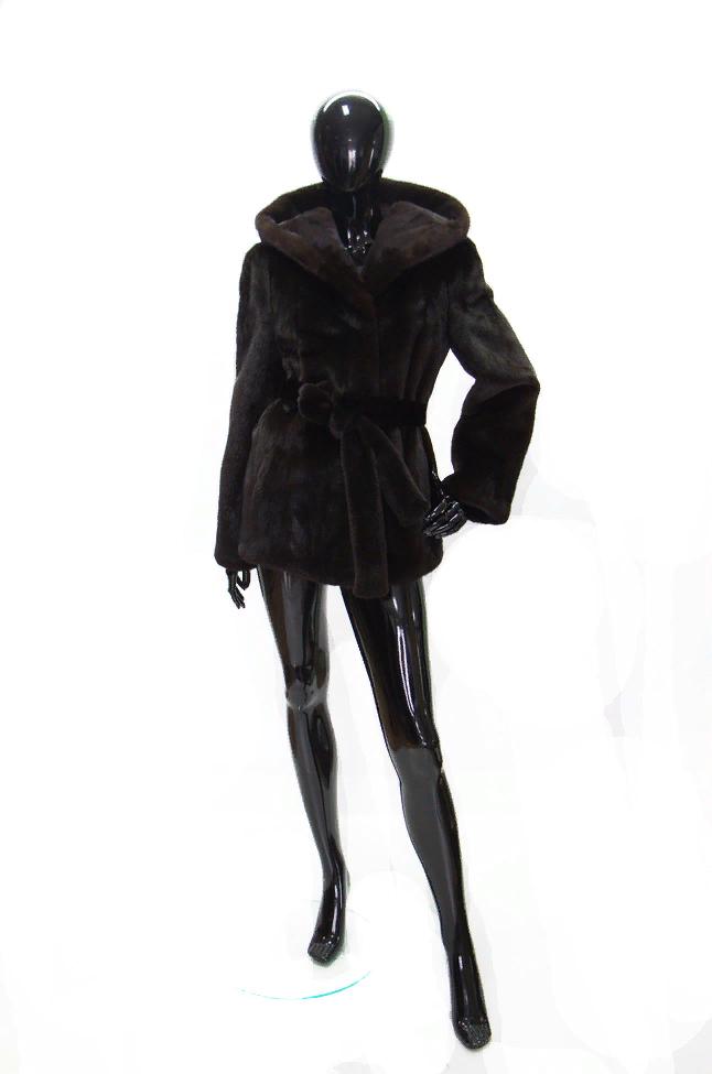 Полушубок из меха норки КТ3-080/011/012