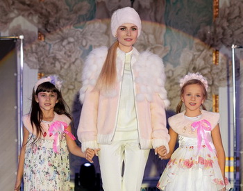 Курточка из меха норки и песца КТ3-056