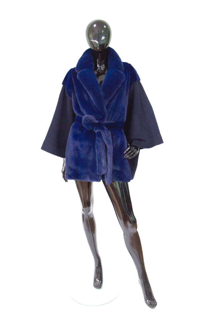 Комбинированная меховая куртка КТ3-101