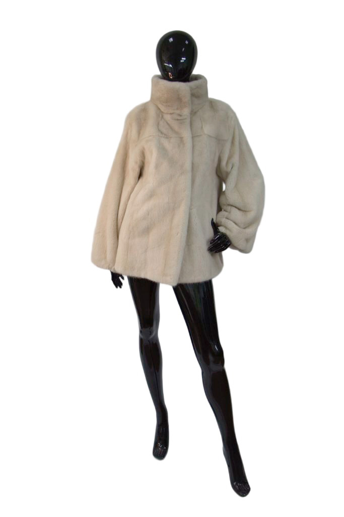 Жакет из норки цвет "Перл" ЖК2 - 124