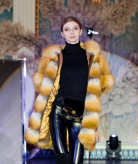 Жилет из меха лисицы ЖЛ1-045