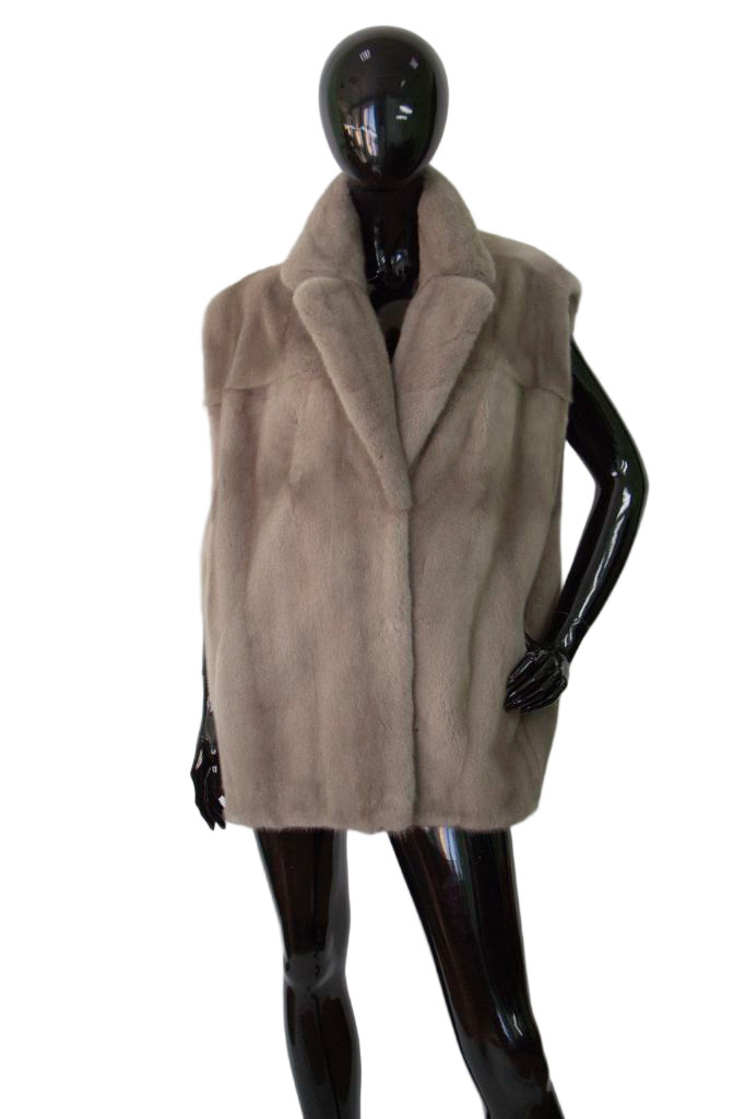 Меховой жилет из норки ЖЛ1 - 072