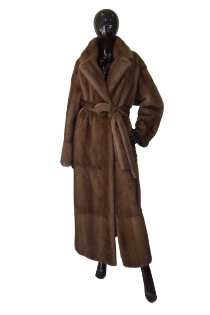 Пальто из меха норки "Пастель" ПТ 5 - 097