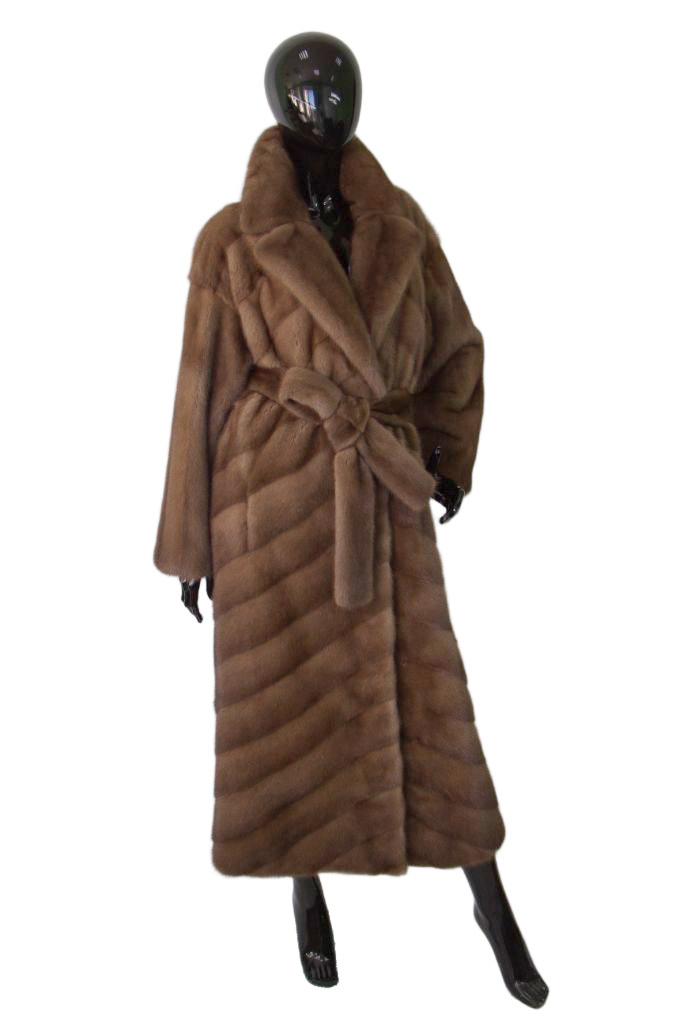 Пальто из меха норки ПТ 5 - 096