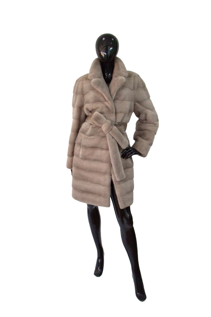 Полупальто из меха норки ПП4-135