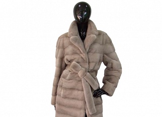 Полупальто из меха норки ПП4-135