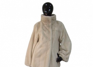 Жакет из норки цвет "Перл" ЖК2 - 124