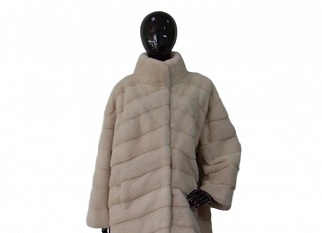 Полупальто из меха норки Перл ПП4 - 168