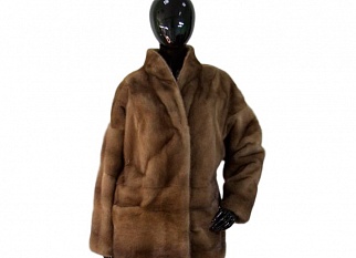 Жакет из норки цвет "Пастель" ЖК 2-120